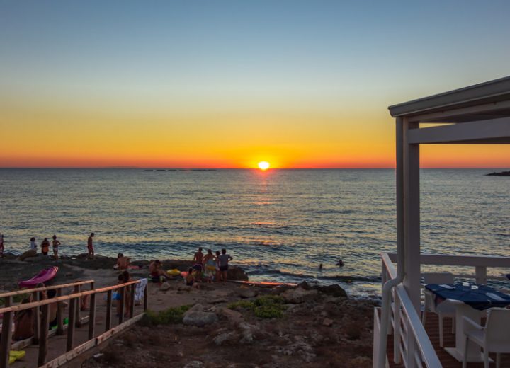 La spiaggia di Torre Suda in Salento