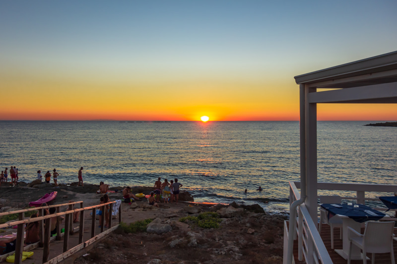 La spiaggia di Torre Suda in Salento