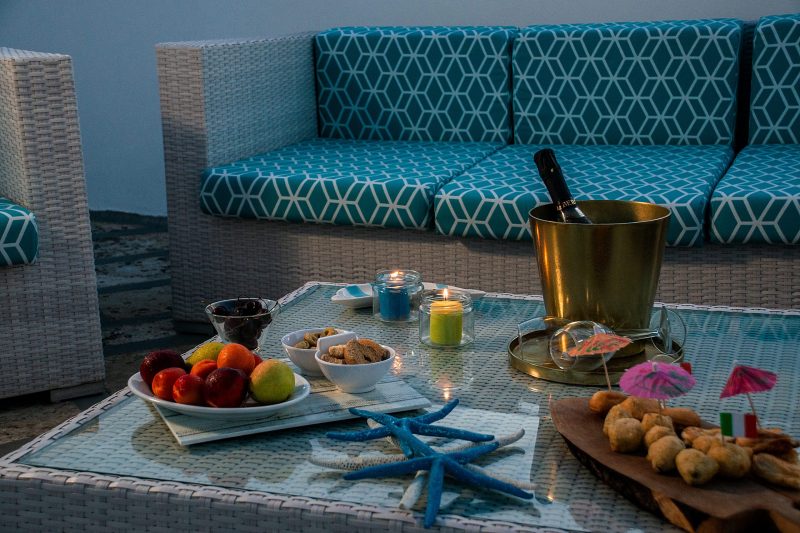 aperitivo in terrazza